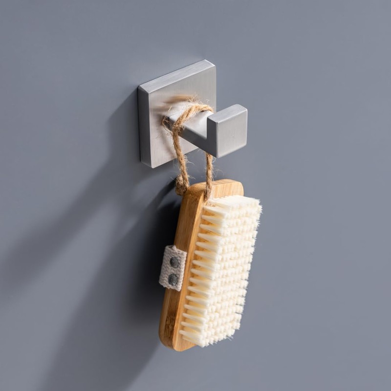 COUOBO 10 Pack Brushed Finish Bathroom Hardware Set - SUS304