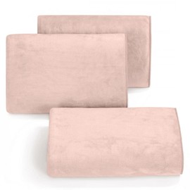 Eurofirany Towel Microfibre Quick Drying Soft Simple Set of 6 Oeko-Tex Powder, 30 x 30 cm