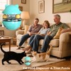 YOUNEEDFUL 2O25 Cat Toy Funny Tumbler Interactive Ball，Treat Dispenser Automatic