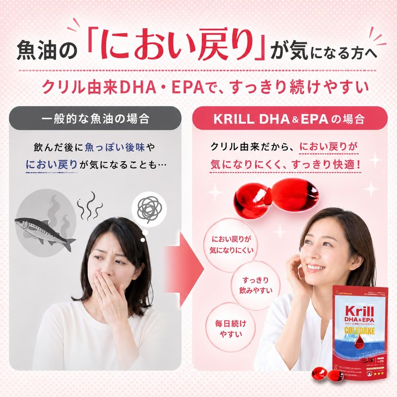 (Developed by a Pharmacist) Krill Oil, Small Granules Easy to