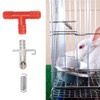 Nipple Drinker, 10 Pcs Automatic Water Feeder Nipple Waterer Rodent