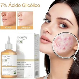 Ácido Glicólico 7% Toning Solución: 240ml Exfolia Rejuvenecimiento Tonificante Para Manchas Y Acné - Acid glicolico tónico reafirmante tonificante y f