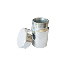 HCHCSPEED 33mm ID / 41mm OD Aluminum Weld On Oil Tank Filler Neck with Cap 1.5'' 1 1/2'' OD for Fuel Tank without Sealing Ring Natural