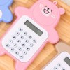 Cute Mini Cartoon Calculator Bear Style Lightweight 8 Digit Portable
