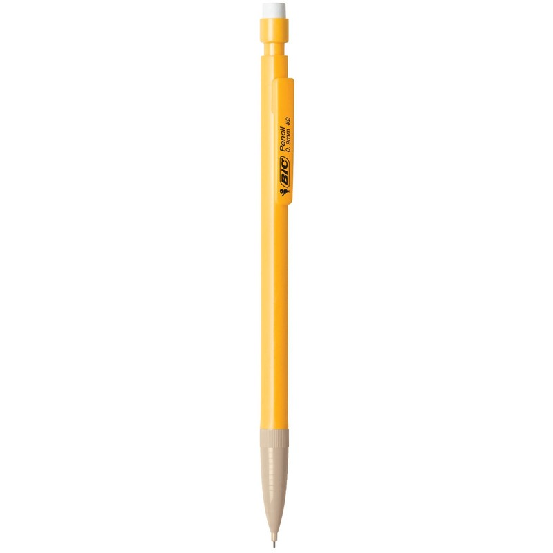 BIC Pencil Xtra Strong (Yellow Barrels), Thick Point (0.9 mm),