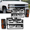DimFlux LED DRL Headlight Assembly for 1994-1998 Chevy Silverado 1500