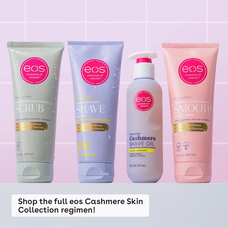 EOS Cashmere Skin Collection Pre Shaving Scrub - Vanilla Cashmere