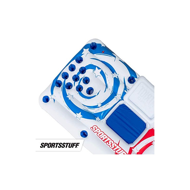 SPORTSSTUFF Patriot Pong | Floating Inflatable Pong Board with an