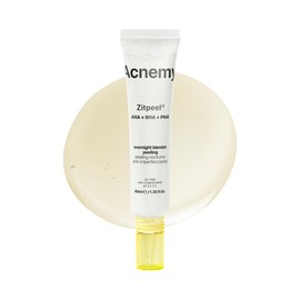 ACNEMY ZITPEEL® - AHA BHA PHA Night Peel, 40 ml - Anti-acne exfoliating treatment, reduces marks and pimples, evens skin tone, intensive skin renewal