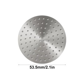 53mm Espresso Puck Screen, 0.8mm Thin Puck Screen, Stainless Steel Ultra Thin Espresso Filter Screen for Barista Portafilter Filter for Espresso Home Office(Size:53mm)