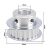 sourcing map Aluminium XL Timing Belt Pulley Flange for 10