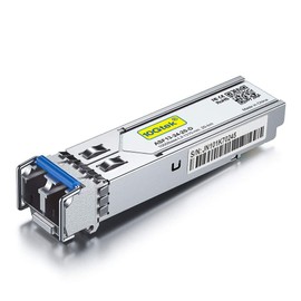 1G SFP LX Singlemode Mini Gbic Modul, 1000Base-LX LC Transceiver Kompatibel für Cisco GLC-LH-SMD, Meraki MA-SFP-1GB-LX10, Ubiquiti UniFi, Mikrotik, Netgear, D-Link, TP-Link, Zyxel, Open Switch