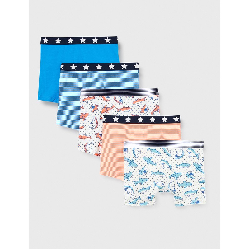 Petit Bateau Boys' Swimming Trunks, white