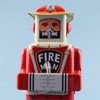 Freak Scene Robot – Fireman – Fire Man – Red