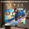 YOWHICK Mini Portable Projector for Home Theater & Movie