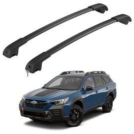 HmmtyRack 300lbs Lockable Roof Rack Cross Bars Compatible with Subaru Outback Wilderness 2022 2023 2024 2025, Aluminum Roof Rails Crossbar for Rooftop Cargo Carrier Luggage Kayak Canoe Bike Snowboard