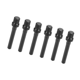 ACROPIX Fuel Gas Tank Cap Air Vent Breather Valve Hose Tube Motorcycle Dirt Bike ATV Black 6pcs