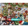 Springbok's Santa's Workshop 1000 Piece Jigsaw Puzzle by Artist Dona