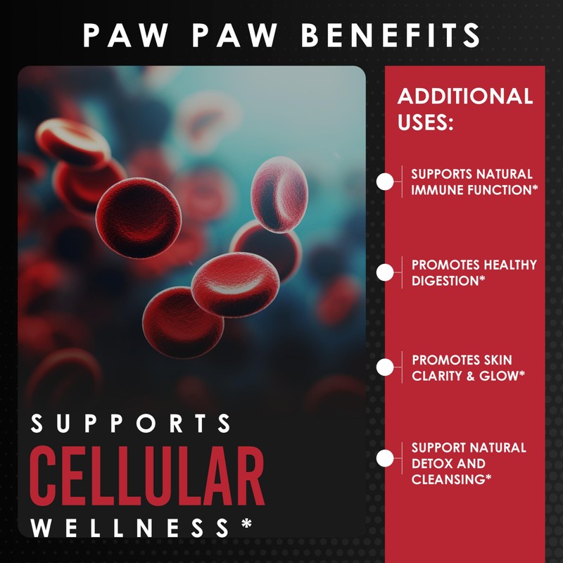 AMALTH Paw Paw Extract 1000 mg (20:1) 120 Capsules |