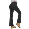baleaf Women's Fleece Lined Pants Flare Leggings Thick Cargo Bootcut