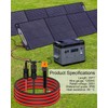 PNYZIK Upgraded 12AWG 25FT Solar to XT60i Charging Cable for