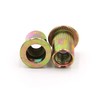 Zinc Plated Carbon Steel Rivet Nut Flat Head Insert Nut