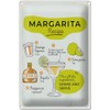 Blechschild 30 x 20 cm Margarita Recipe orange lime -