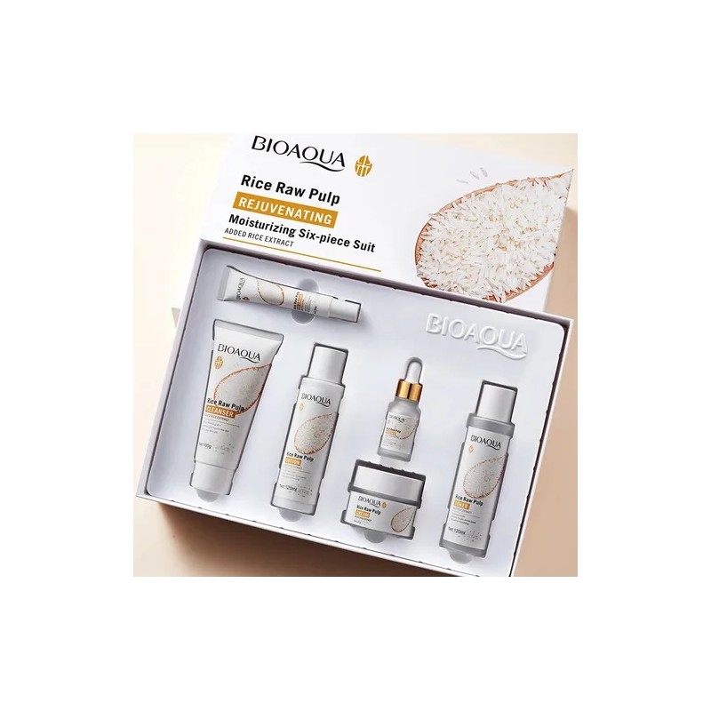 Set Facial Cremas Cuidado Completo Piel Uso Día Noche Mixta
