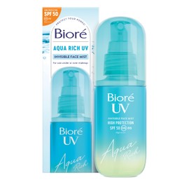 Bioré Aqua Rich UV Invisible Face Mist SPF 50