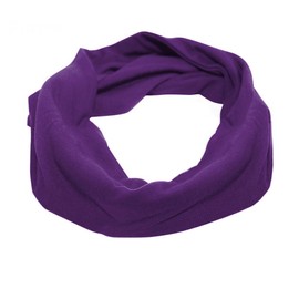 Headbands for Women Non Slip Turban Hair Wrap Elastic Hair Bands Workout Running Headwrap Sweat Yoga Head Bands for Girls (Purple)