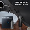 ovimar Galdhoe Soap Dispenser Gunmetal Stainless Steel Free Standing No