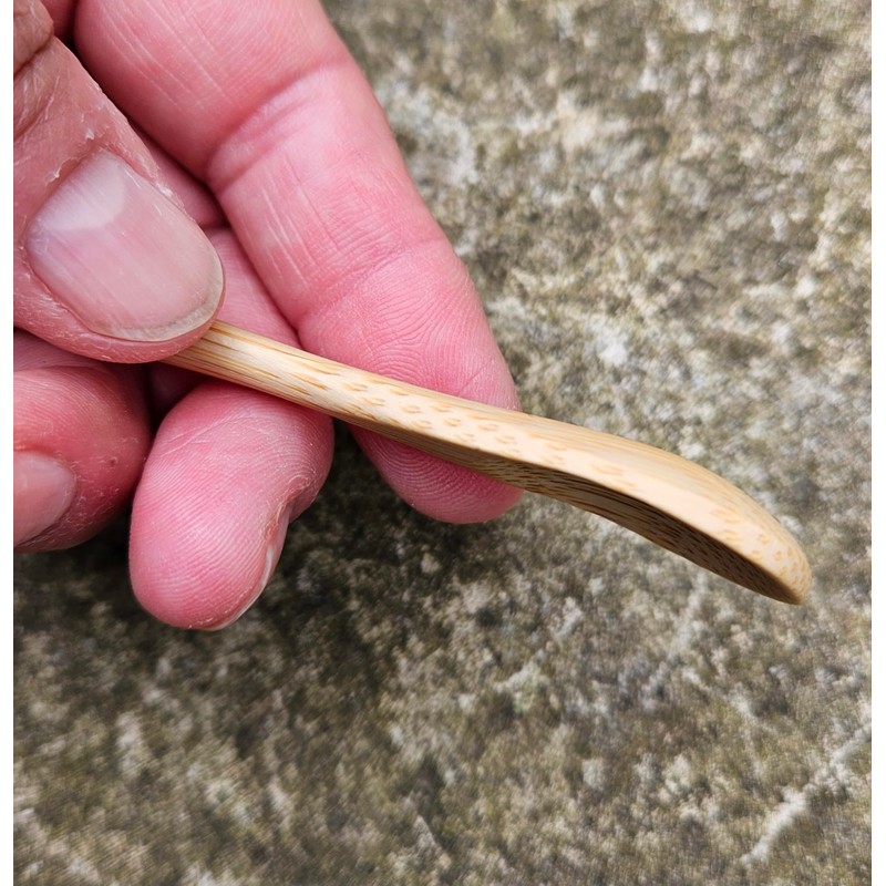 Fat-catz-copy-catz 5X Mini Natural Wooden Cutlery Spoons for Mixing Honey