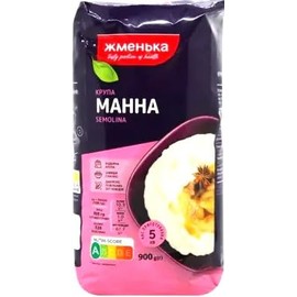 Zhmenka Semolina Manka GMO Free 1.98 LB / 900 g Product of Ukraine (1 Pack)