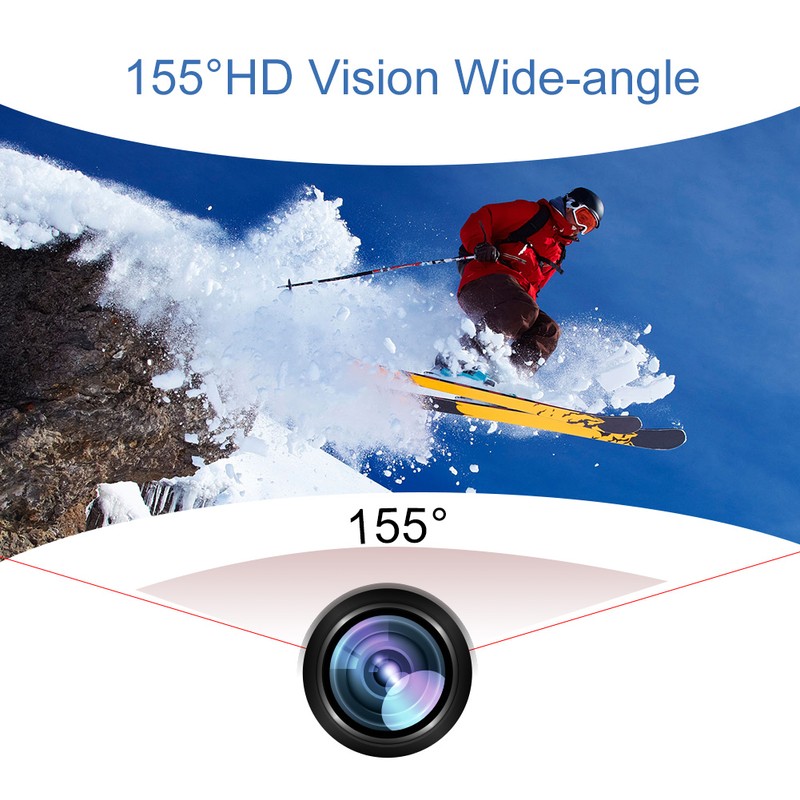 1080P HD Portable Mini Infrared Waterproof Cube Action Camera Camcorder