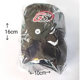 Knee Guard Knee Support 007 Black Medium for Kickboxing Karate GLOBAL SPORTS Global Sports