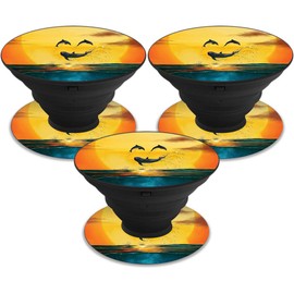 MightySkins Skin Compatible with PopSocket - Dolphin Smiley | Protective, Durable, and Unique Vinyl Decal wrap Cover | Easy to Apply, Remove, and Change Styles | Made in The USA