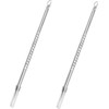 2 Pcs Blackhead Remover Cleaner Tool Acne Blemish Needle Pimple