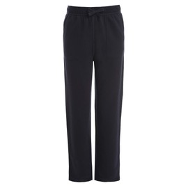 IZOD Boys' School Uniform Sensory-Friendly Knit Pant, Soft Fabric with Elastic Waist, Tagless, Flattened Seams & Pockets, Navy, 14-16