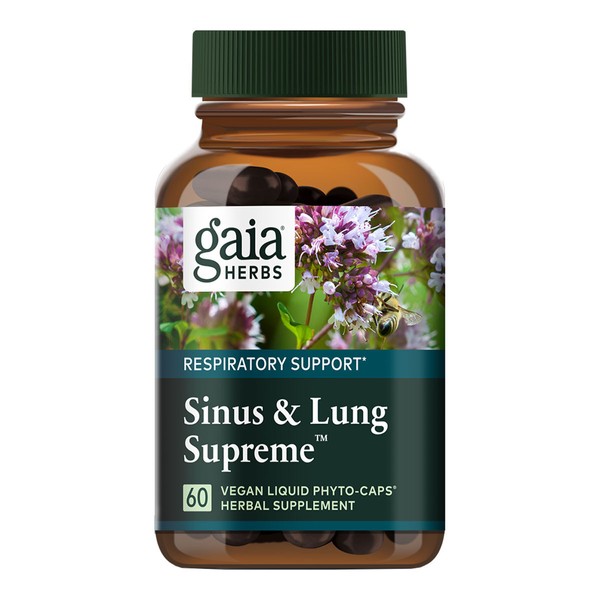 Gaia Herbs Sinus & Lung Supreme - 60 vegecaps