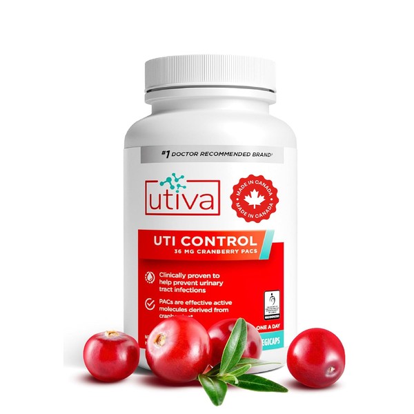 Szio+ Utiva UTI Control Cranberry PACs C Clinically Studied Ingredients