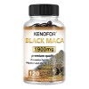 Cápsulas Blandas De Maca Negra Orgánica Kenofor De 1900 Mg