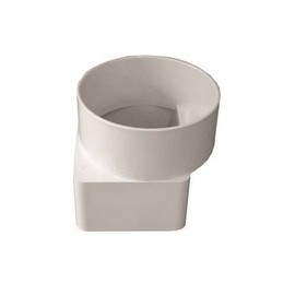 Genova Offset Downspout Adapter, 3x4x4-Inch