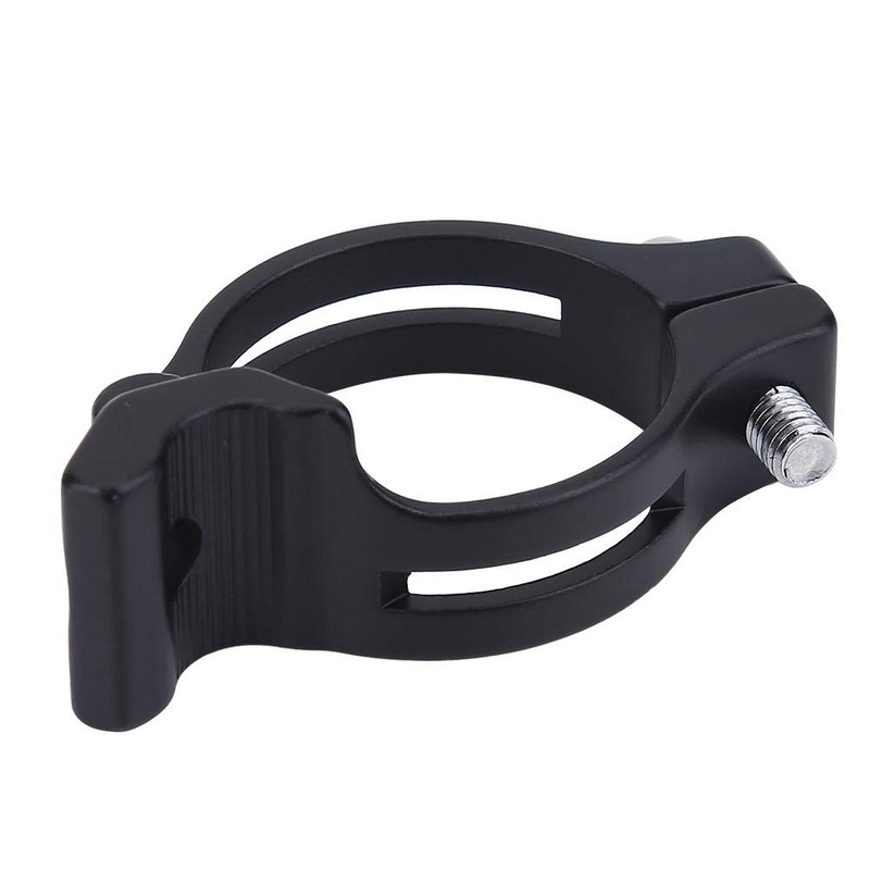 Alomejor Motorcycle Derailleur Clamp Rustproof Heavy Duty Adjustable 2 Sizes