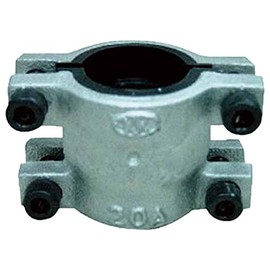 Kodama Industry Crimping Socket Steel Pipe Type S20A Nominal Diameter: 0.8 x 1/2 x Size L x W x H: 2.0 x 3.3 x 2.0 inches (50 x 84 x 52 mm)