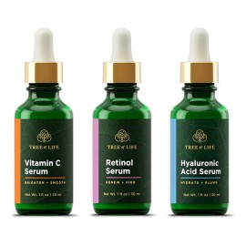 Serum Vitamina C, Retinol Y Ácido Hialurónico Tree Of Life Tipo De Piel Todo Tipo De Piel