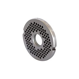Wolfcut Perforated Discs Coded with 2 Grooves Compatible with Meat Grinder FEUMA TW-H82 Tool Steel (4.0 mm)