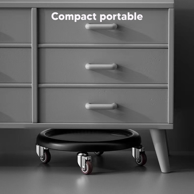 Abdominal Exercise Skateboard Wheel Board 4 Rollers 360 Degrees Swivel