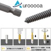 5 Piece Thread Repair Kit, Extractor, Screw Saurus, Reverse Tap,