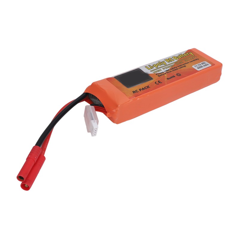 11.1V 4200mAh Lithium Battery RC 45C LiPo Battery with Banana