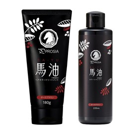 Prosia Horse Oil, Hair Color Treatment + Color Shampoo, Dark Brown, Hair Color, Gray Hair Care, Shampoo, Treatment, Gray Hair, Gradually Dyed, Moisturizing Ingredient, Curl Care, Hair Care, Made in